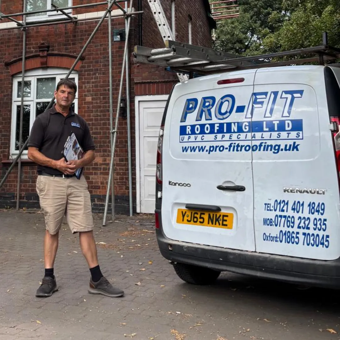 William Gaskin, founder of Pro-Fit Roofing Ltd